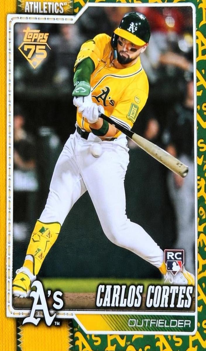 Carlos Cortes 2026 Topps Baseball card