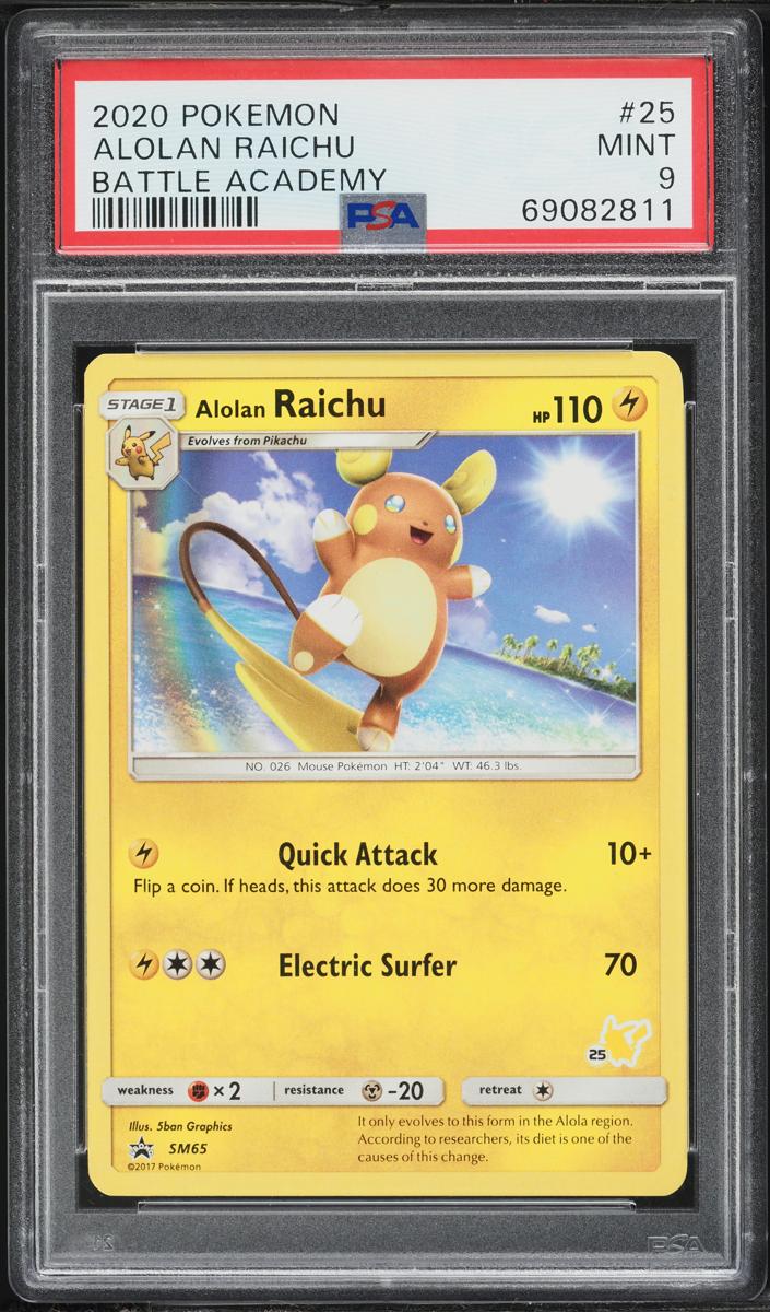2020 Alolan Raichu #25