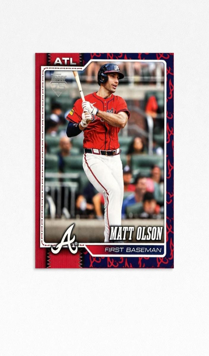 Matt Olson 2026 Topps Baseball card