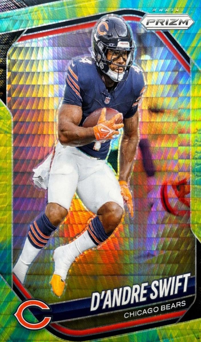 D'Andre Swift 2025 Prizm Football card