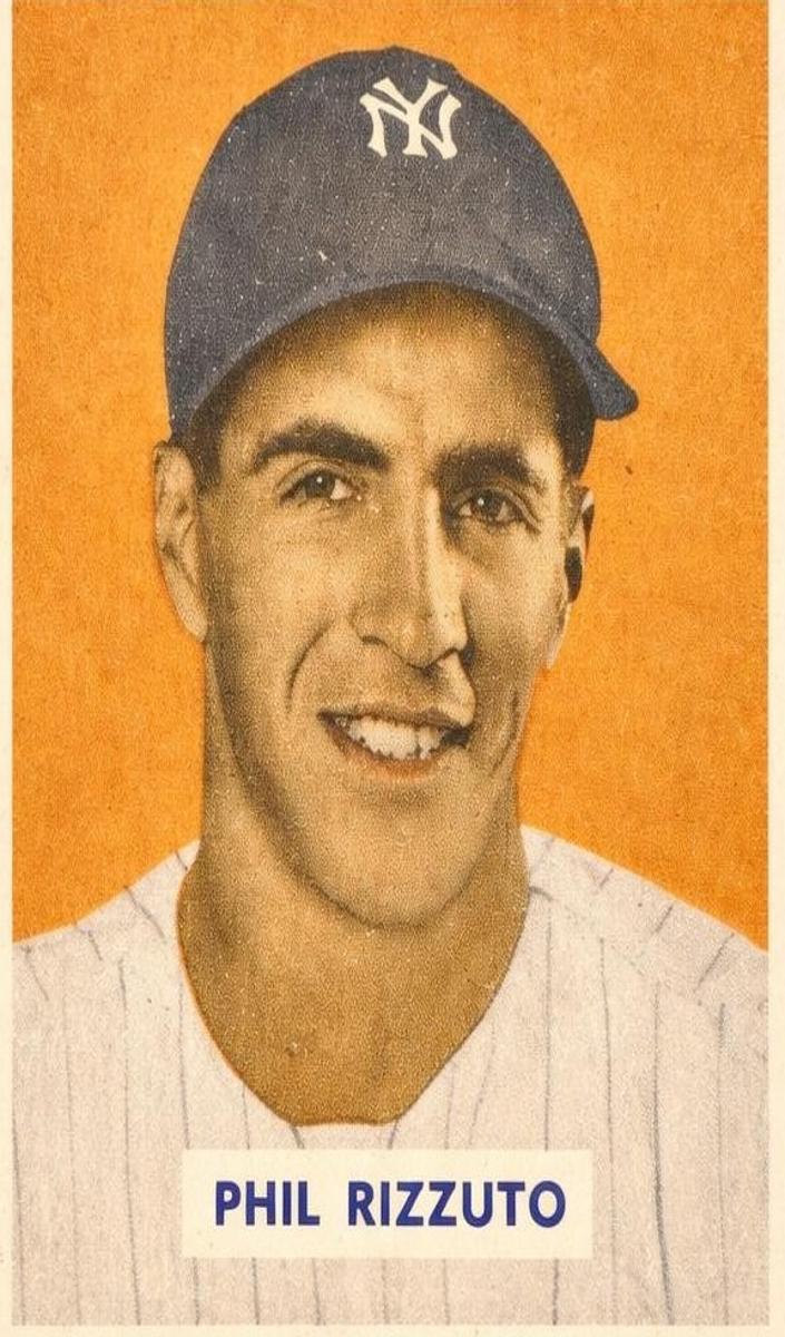 1949 Phil Rizzuto [Gray Background No Name on Front] #98