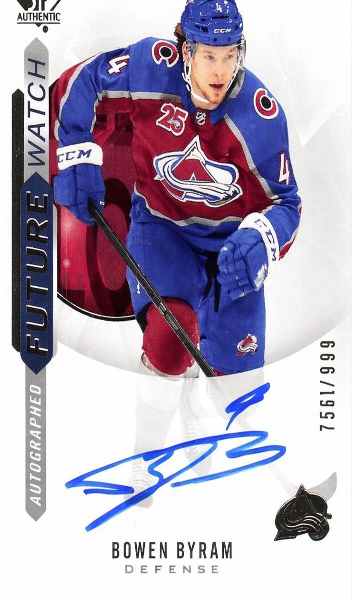 2020 SP Authentic Bowen Byram [Black] #197 card