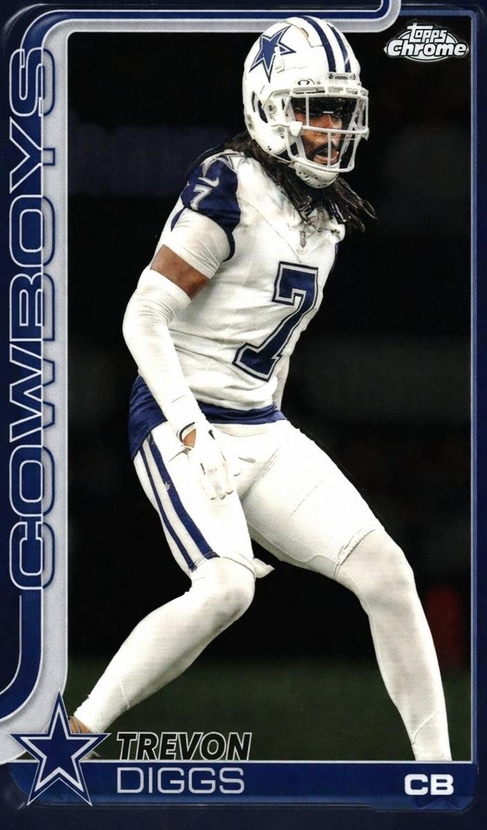 Trevon Diggs 2025 Topps Chrome Football card