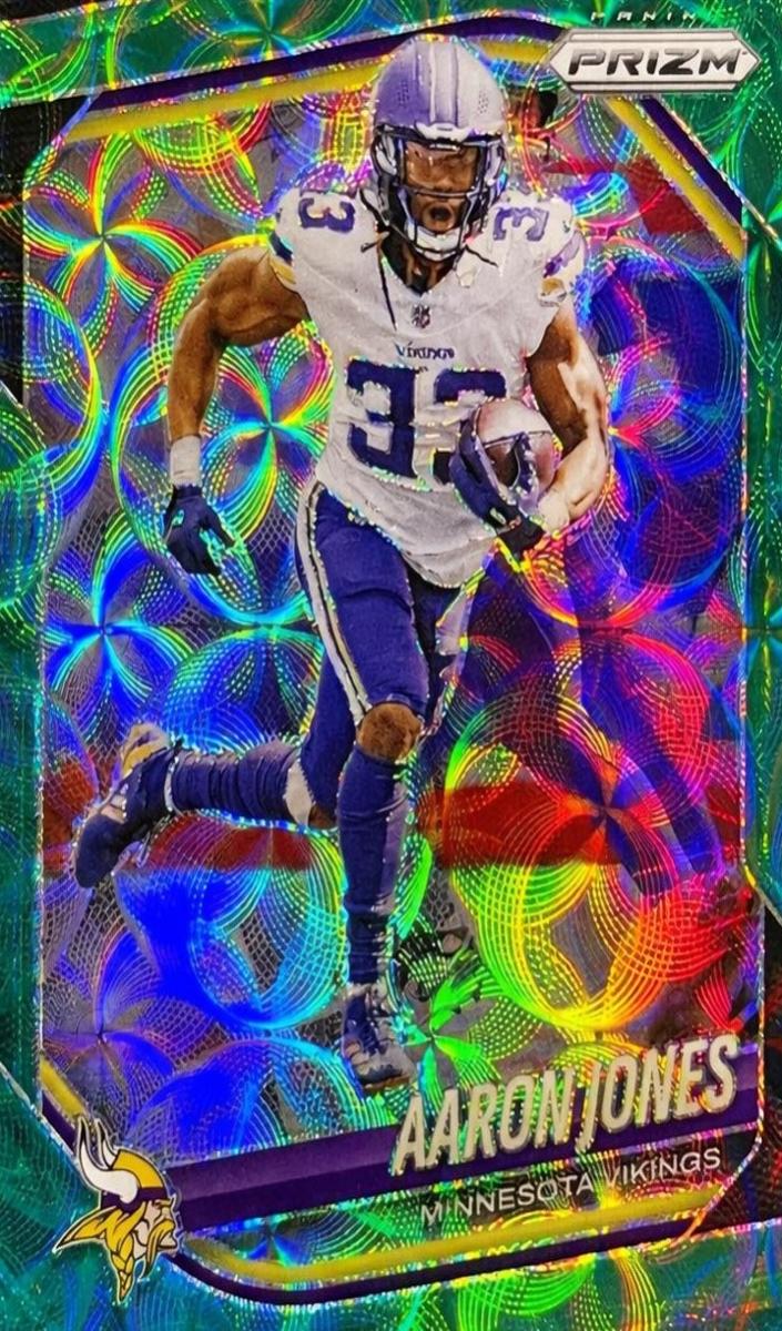 Aaron Jones 2025 Prizm Football card