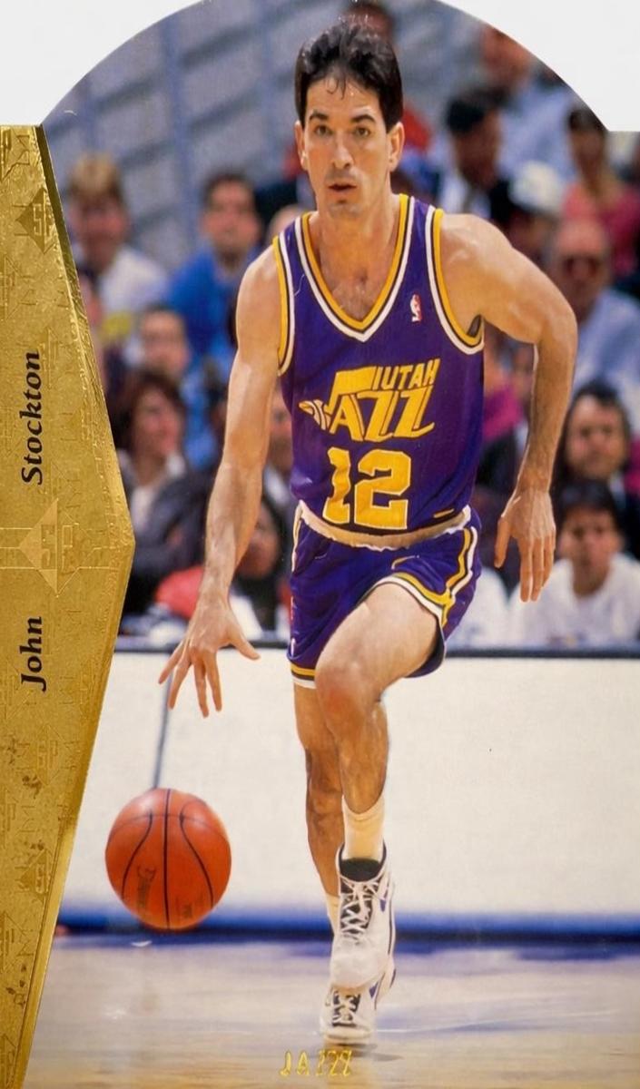 1994 John Stockton [Die Cut] #D157