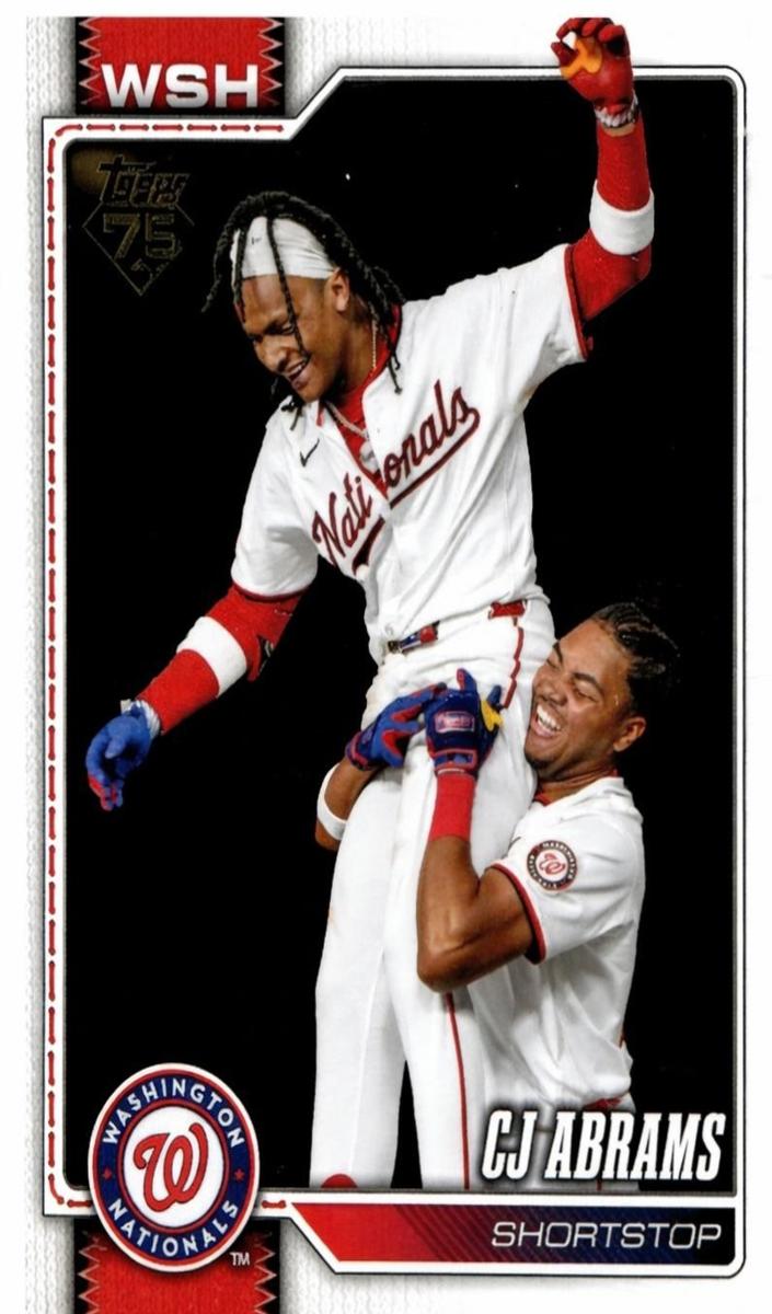 CJ Abrams 2026 Topps Baseball card