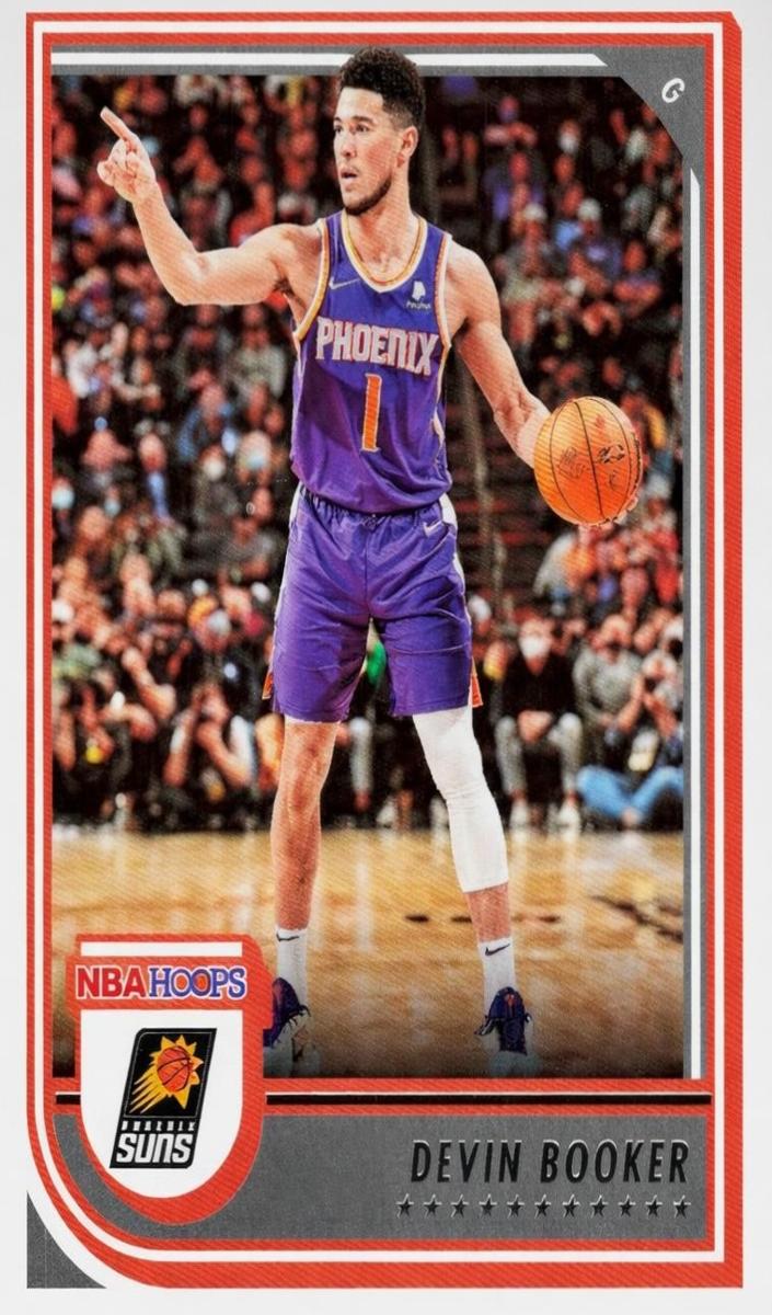 2022 Panini Hoops Devin Booker #164 card