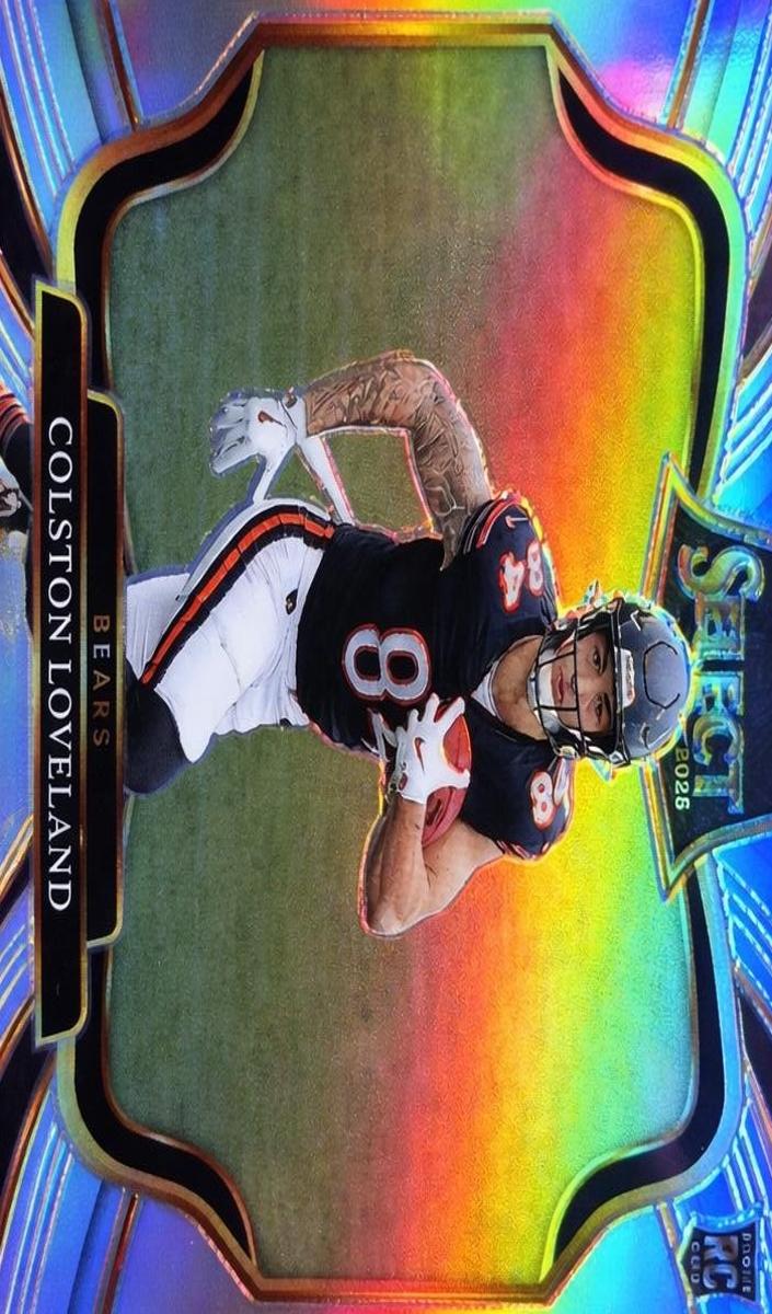 2025 Panini Select Colston Loveland [Silver Prizm] #472 card
