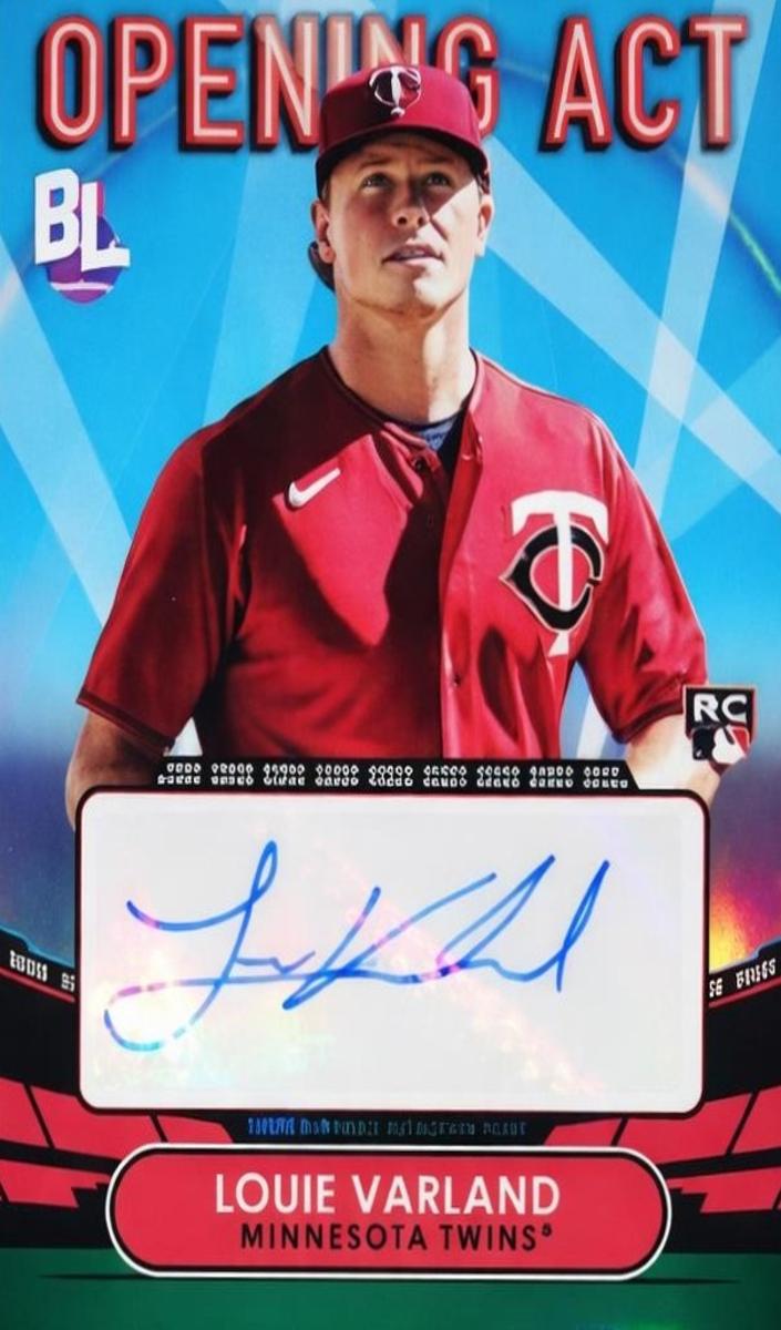 2023 Topps Big League Louie Varland #OAA-LVA card