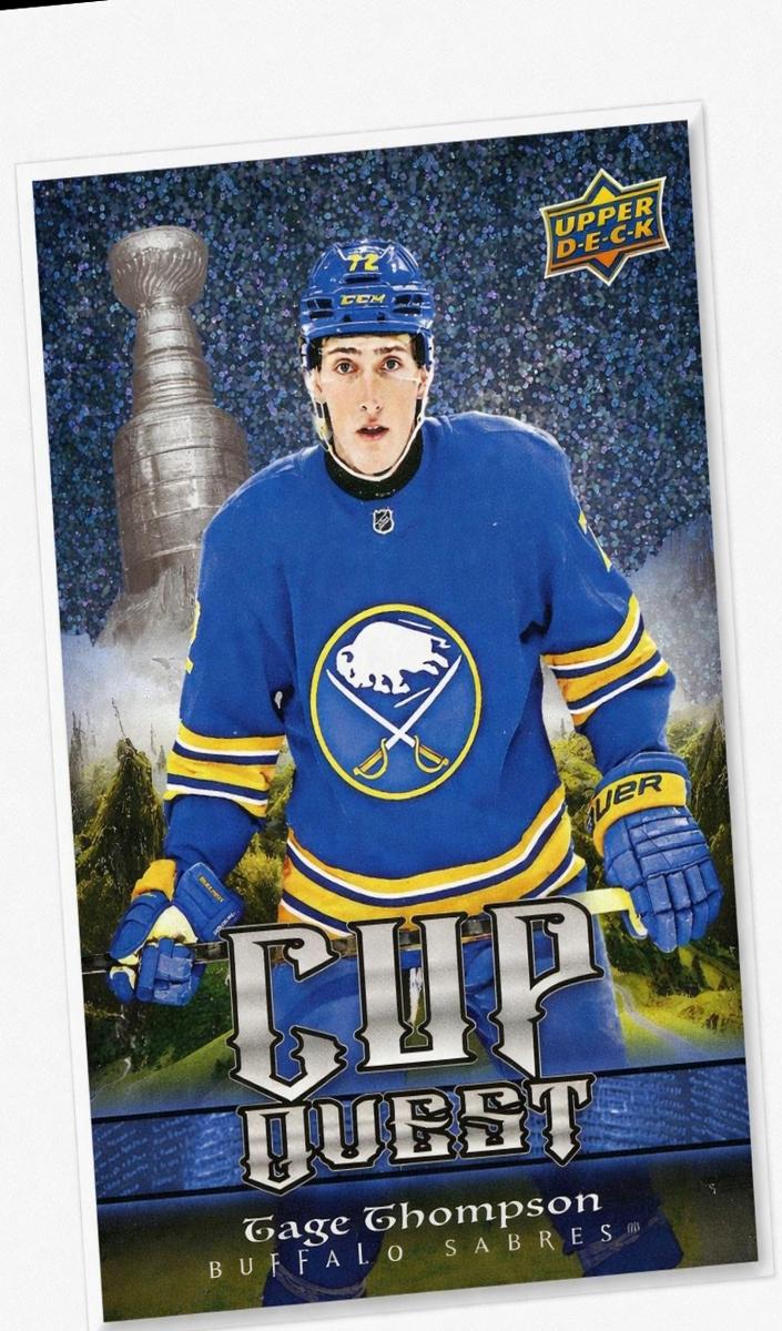 2025 Upper Deck Tage Thompson [Gold] #CQ-17 card