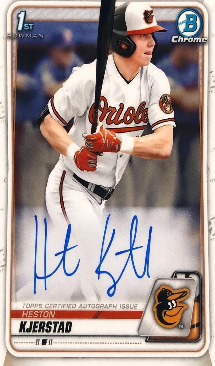 2020 Heston Kjerstad [Orange] #CDA-HK