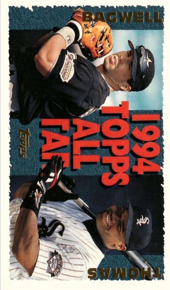1995 Topps Frank Thomas #384 card