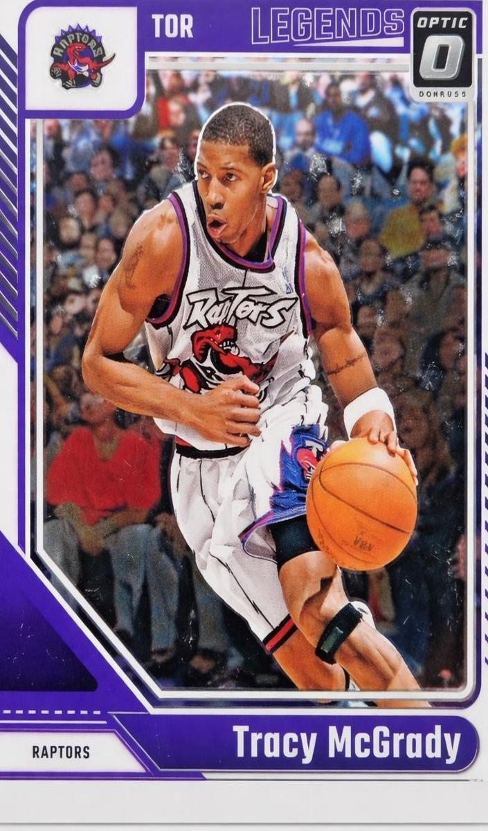 Tracy McGrady 2024-25 Donruss Optic Basketball card