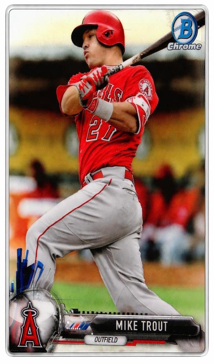 2017 Mike Trout [Refractor Refractor] #100