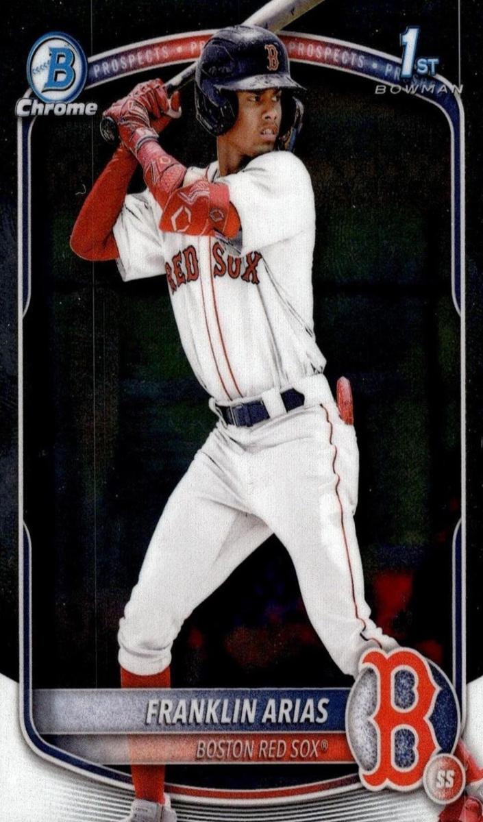 Franklin Arias 2025 Bowman Chrome Prospects card