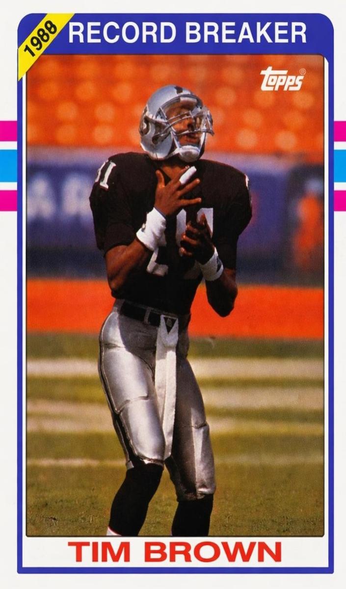 1989 Topps Tim Brown #2 card