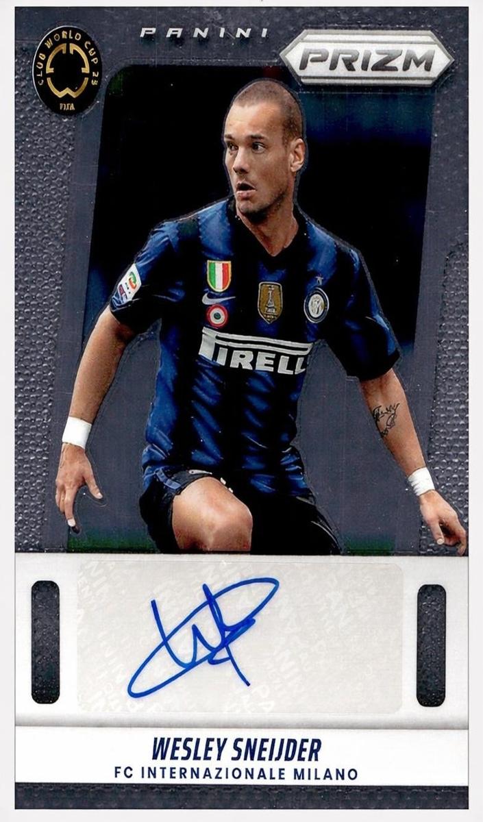 2025 Panini Prizm FIFA Club World Cup Wesley Sneijder #FA-WS card