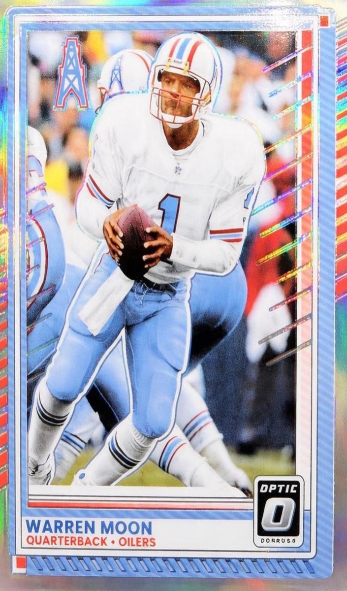 Warren Moon 2025 Donruss Optic Football card