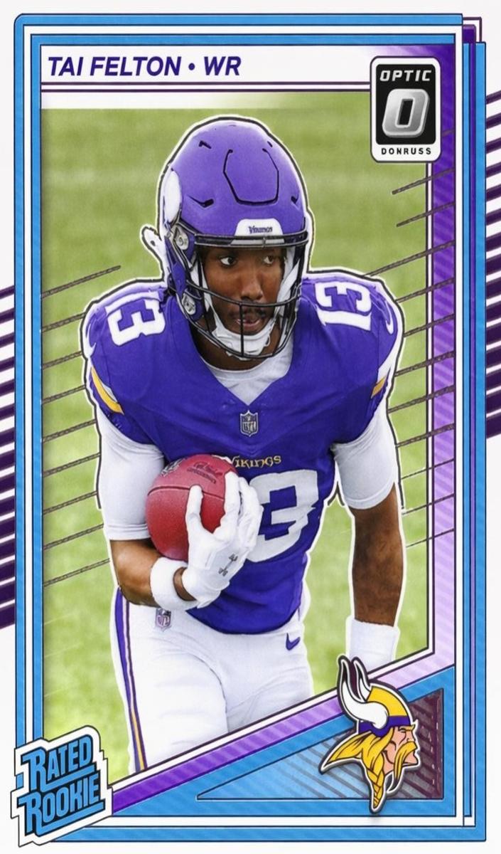 Tai Felton 2025 Donruss Optic Football card