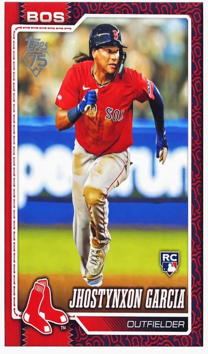 Jhostynxon Garcia 2026 Topps Baseball card
