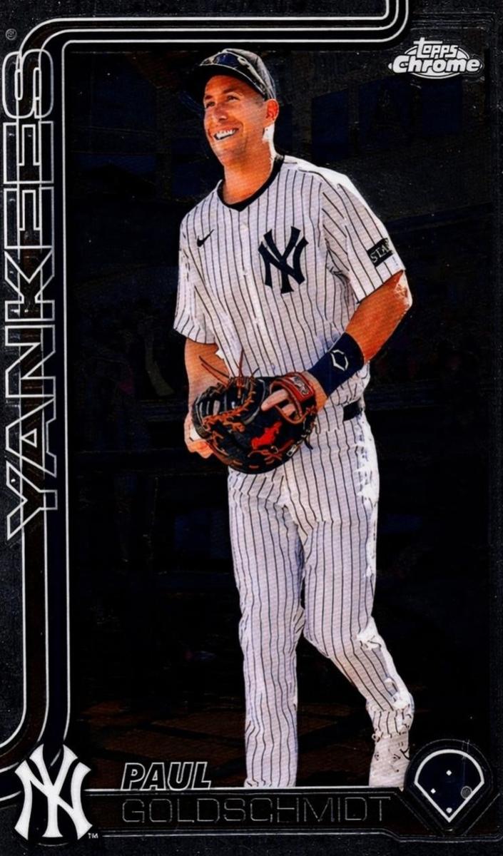Paul Goldschmidt 2025 Topps Chrome Baseball card