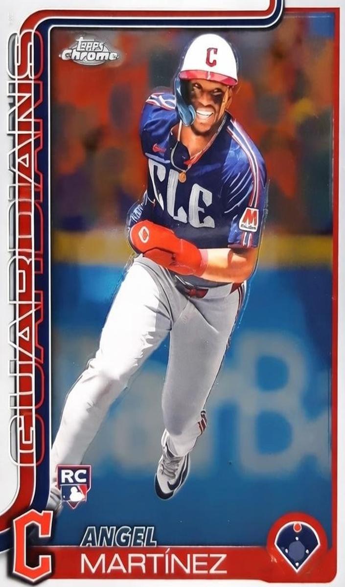Angel Martinez 2025 Topps Chrome Baseball card