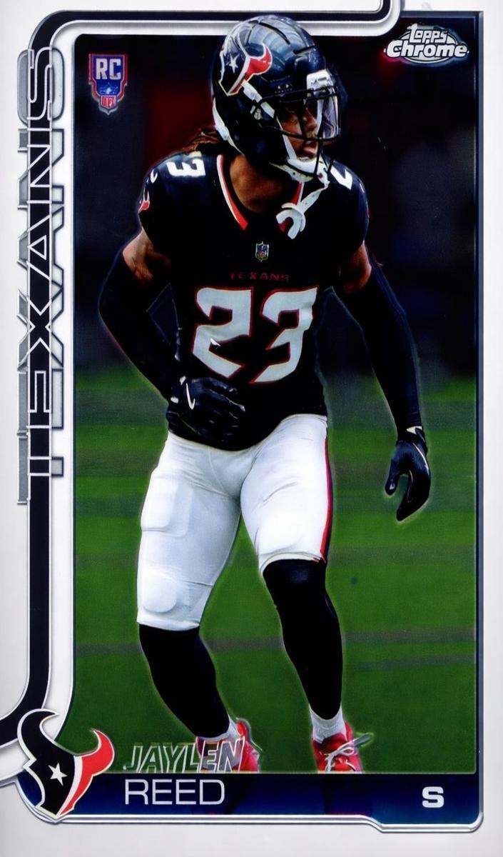 Jaylen Reed 2025 Topps Chrome Football card