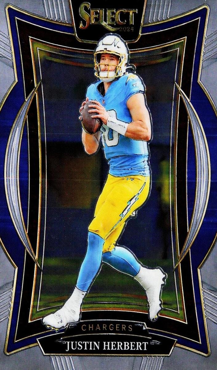 Justin Herbert 2024 Select Football card
