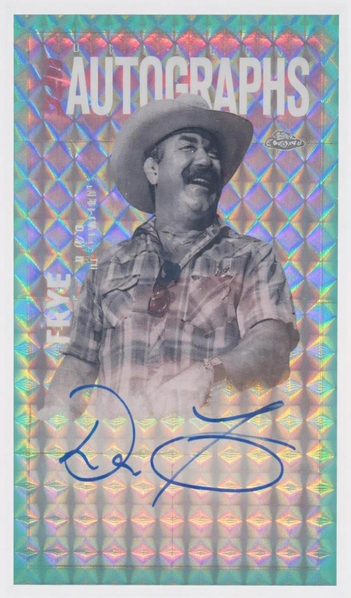 2025 Don Frye [Geometric Aqua Refractor] #OLA-DF