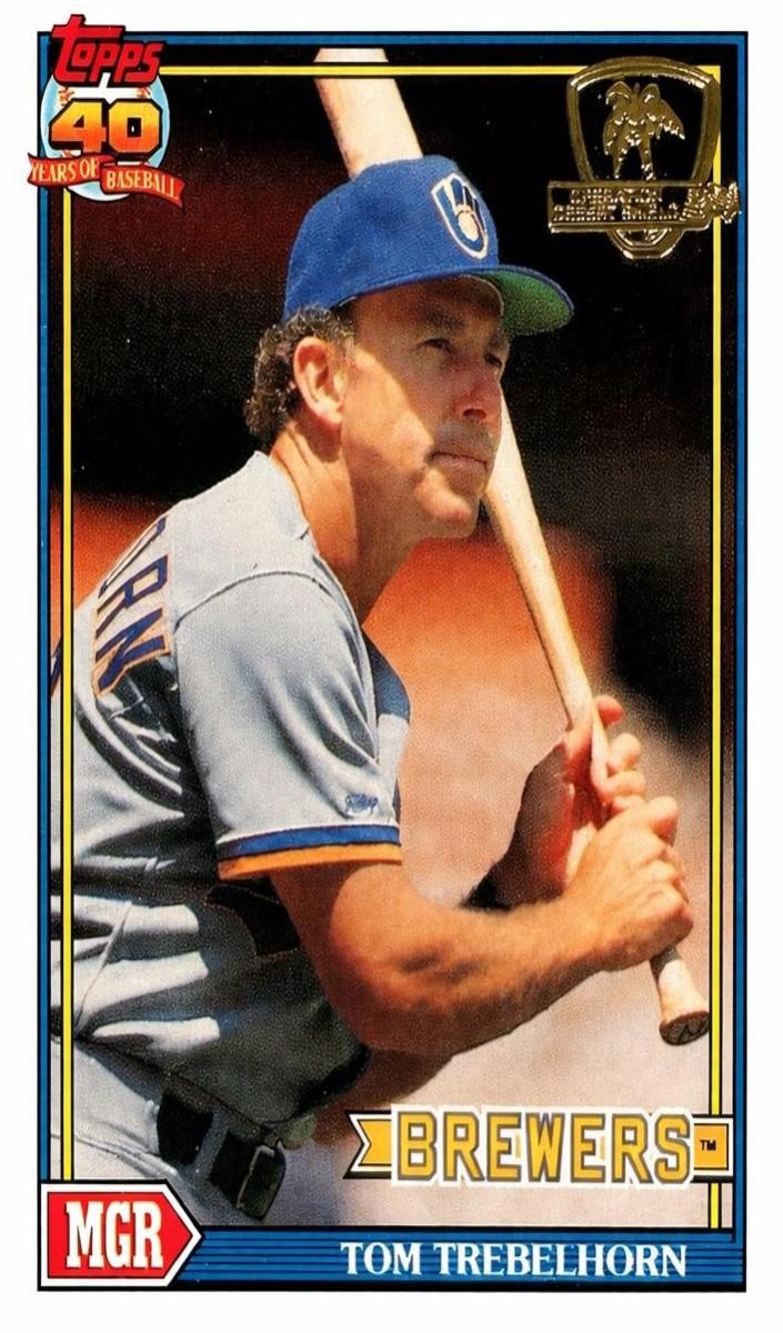 1991 Tom Trebelhorn #459