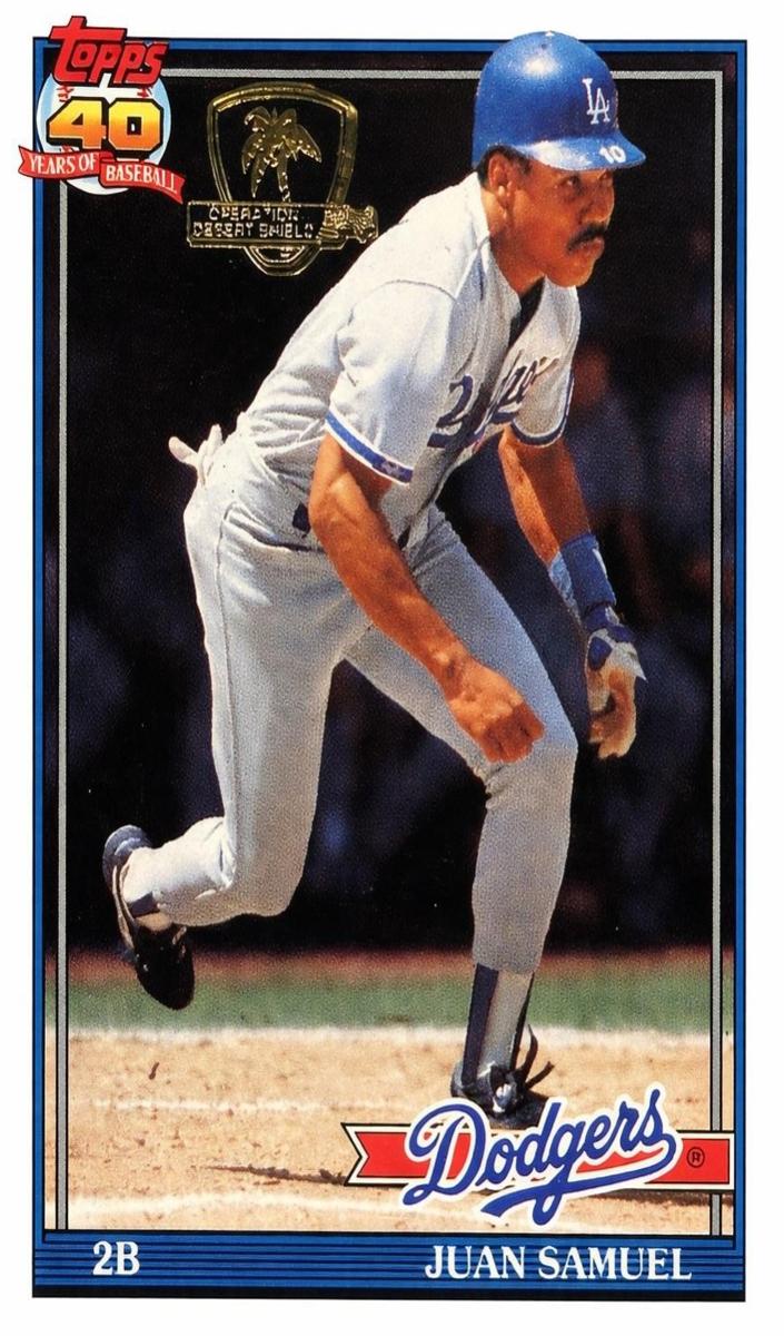 1991 Juan Samuel #645