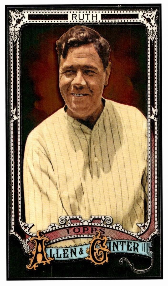 2025 Topps Allen & Ginter X Babe Ruth #28 card