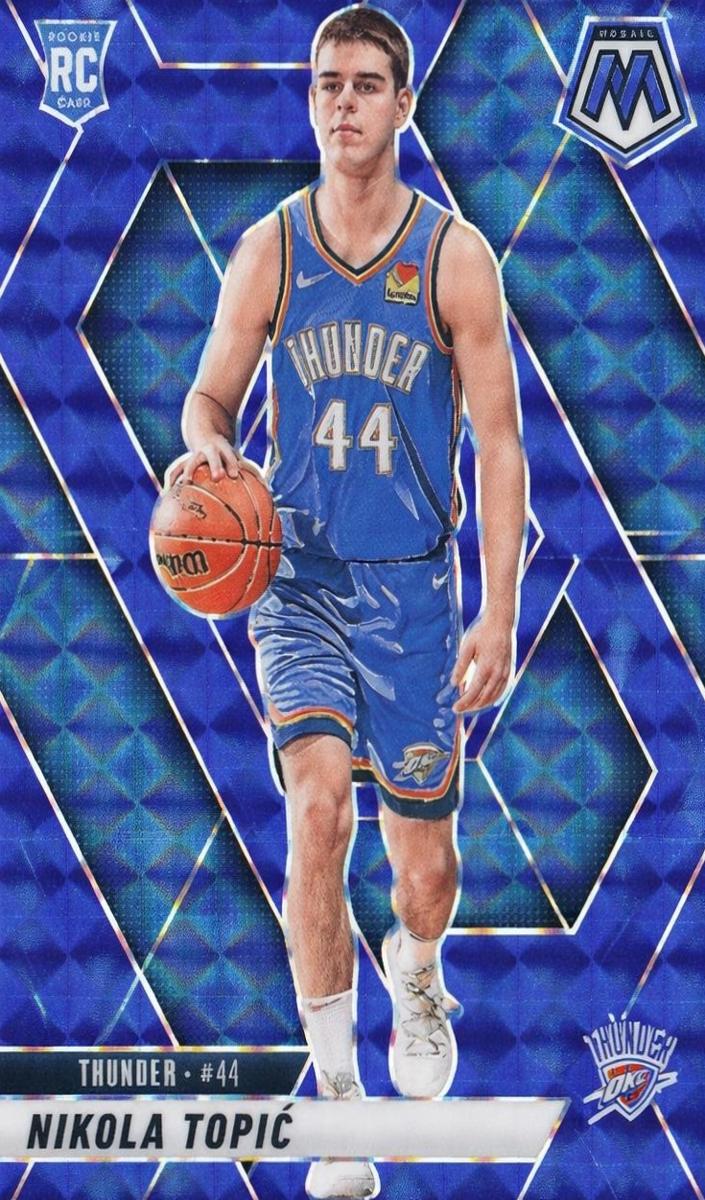 Nikola Topic 2024 Mosaic Basketball card