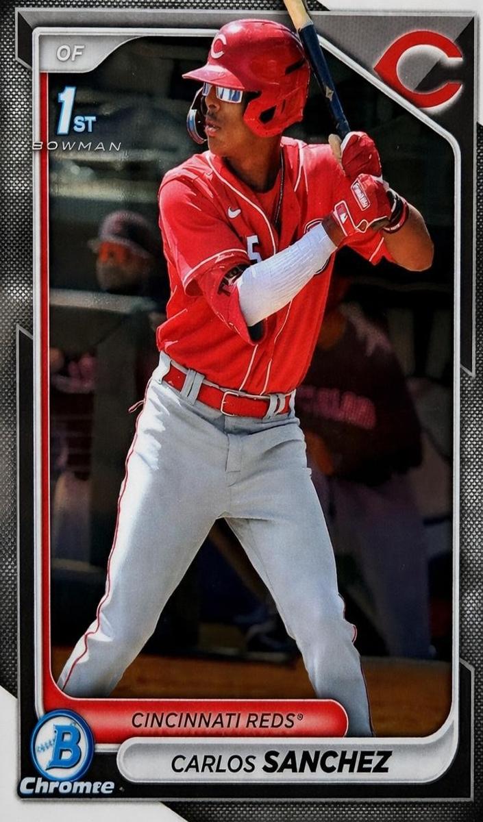 Carlos Sanchez 2024 Bowman Chrome Prospects card