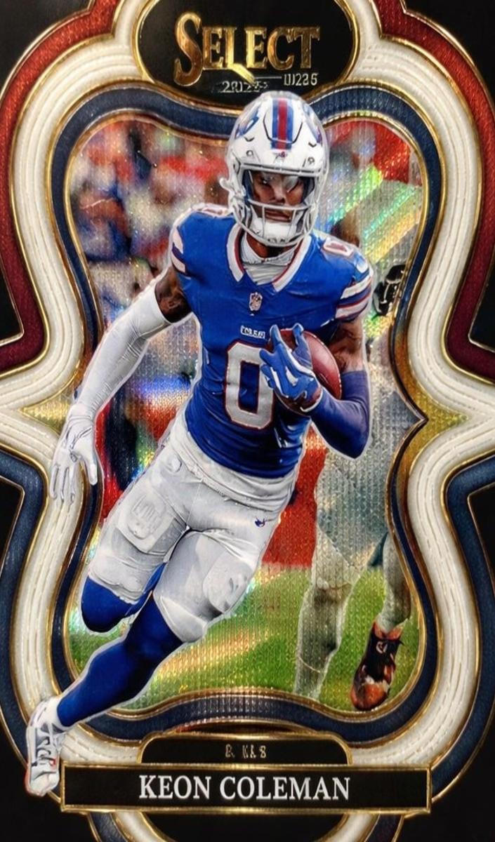 Keon Coleman 2025 Select Football card