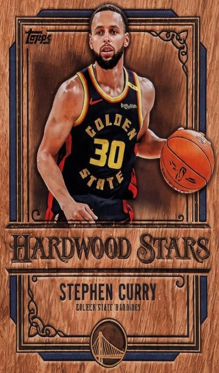 2025 Topps Hardwood Stars Stephen Curry #HS-5 card