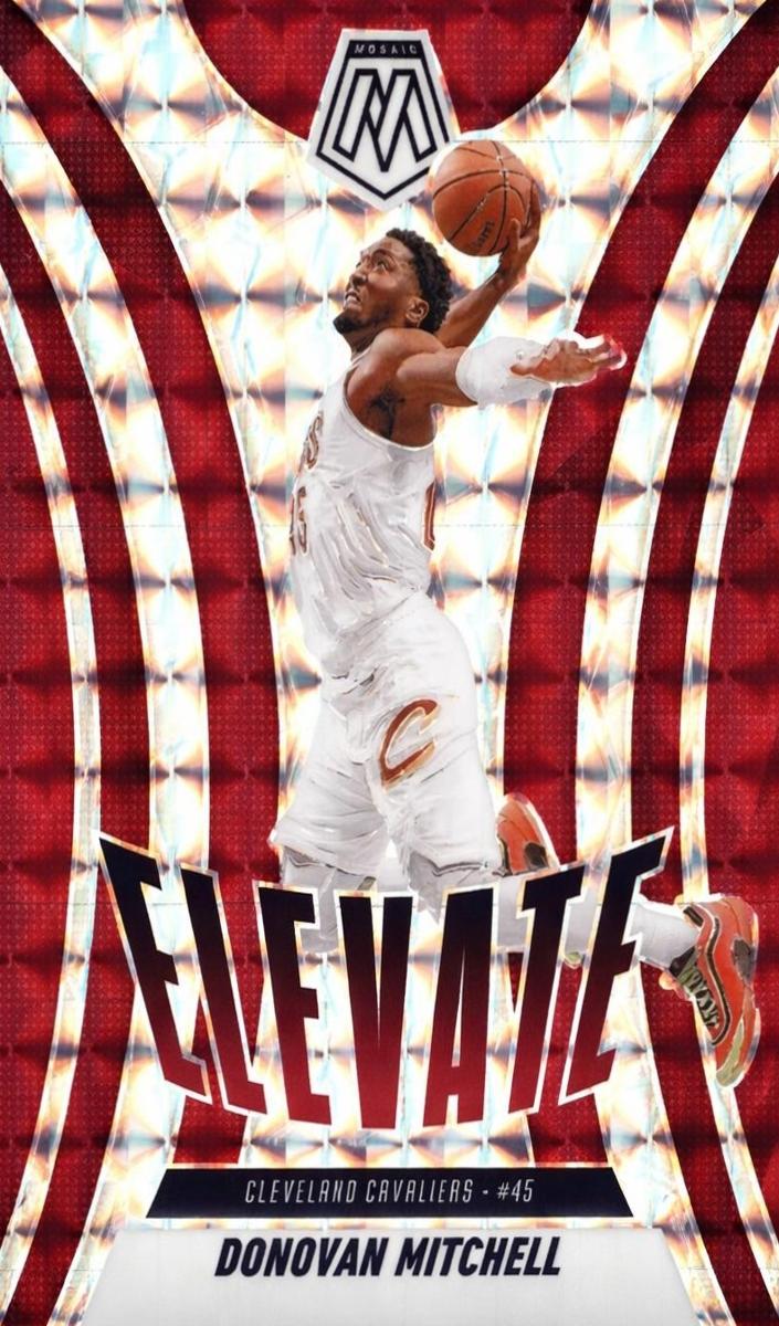 2020 Panini Mosaic Donovan Mitchell #5 card