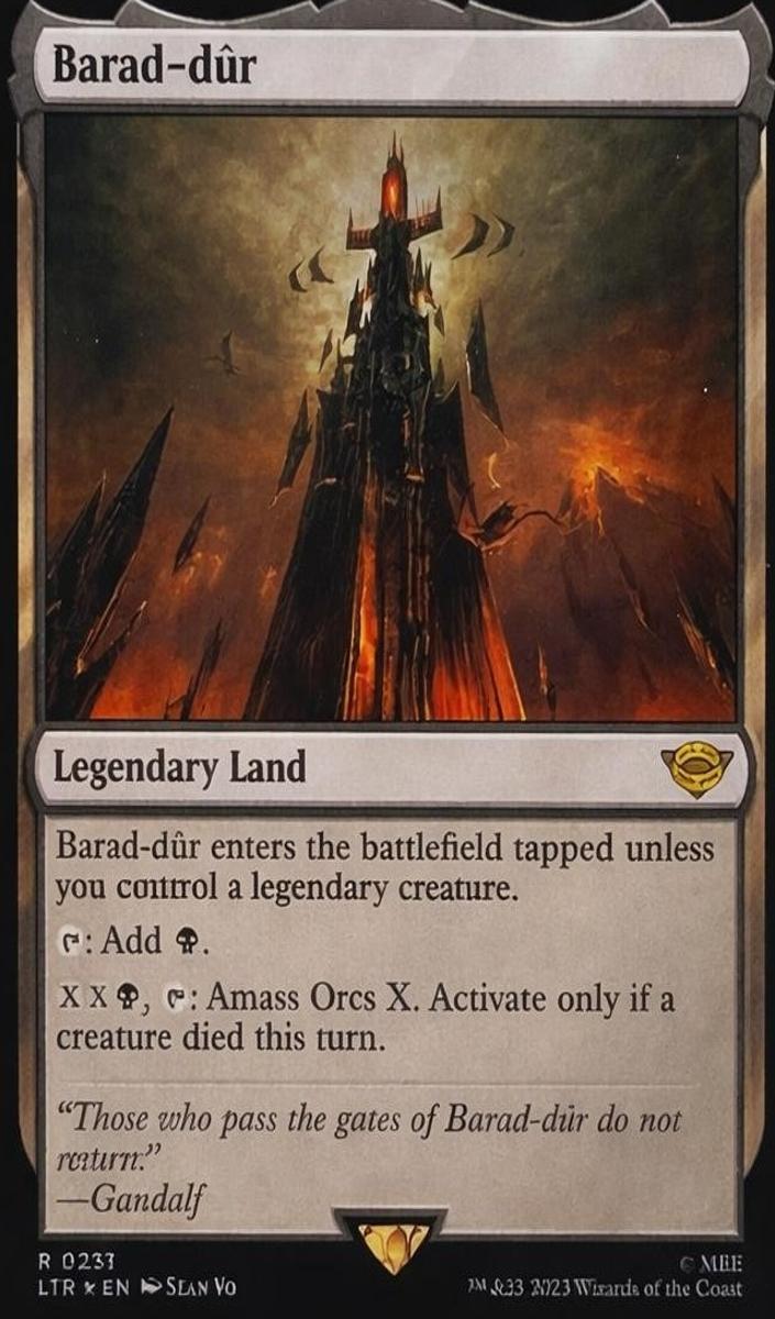 2023 Barad-dur [Foil] #253