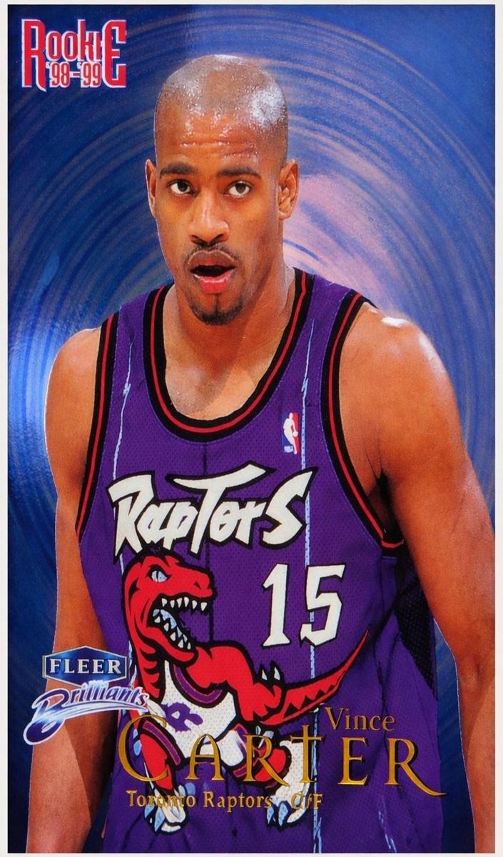 1998 Vince Carter [Blue] #105B