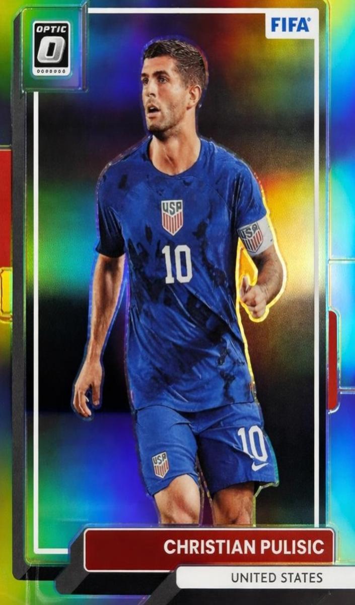 2022 Panini Donruss Christian Pulisic [Optic Holo] #169 card