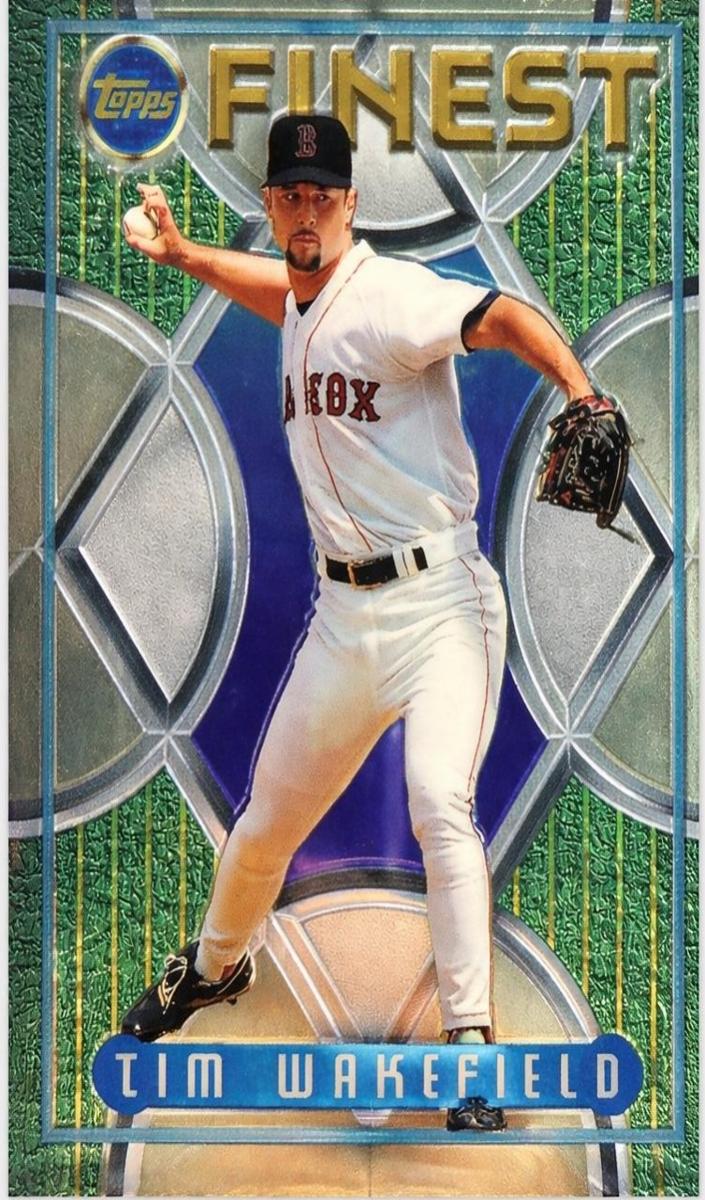 1995 Topps Finest Tim Wakefield #298 card
