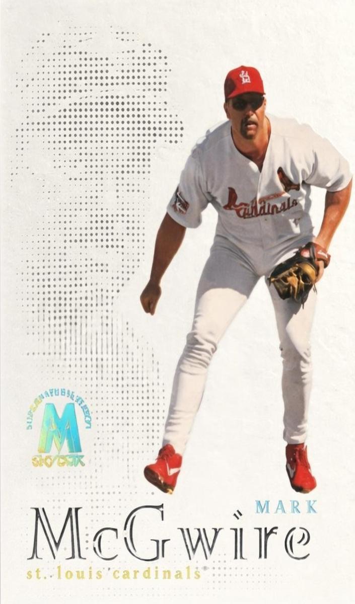 1999 Skybox Molten Metal Fusion Mark McGwire #34F card