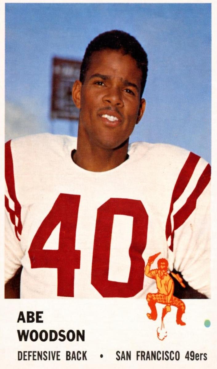 1961 Abe Woodson #65