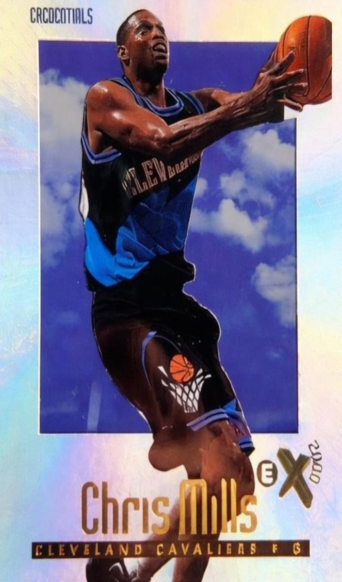 1996 Skybox E-X2000 Chris Mills #13 card