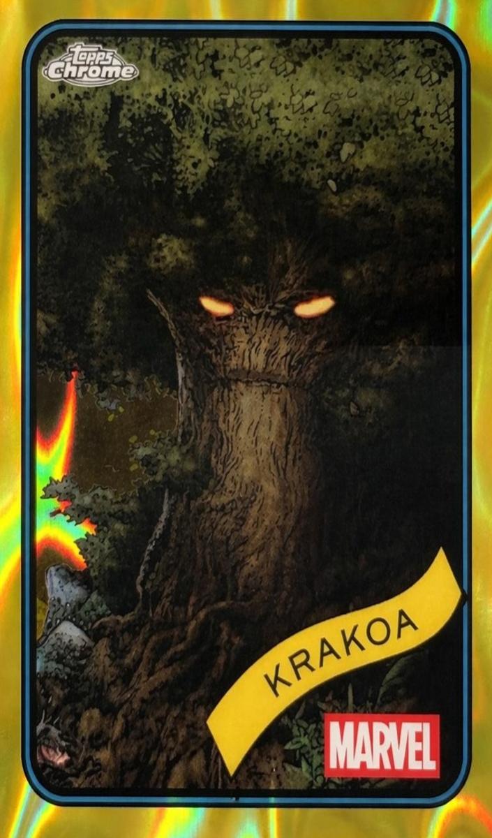 2025 Krakoa [Yellow Lava Refractor] #180