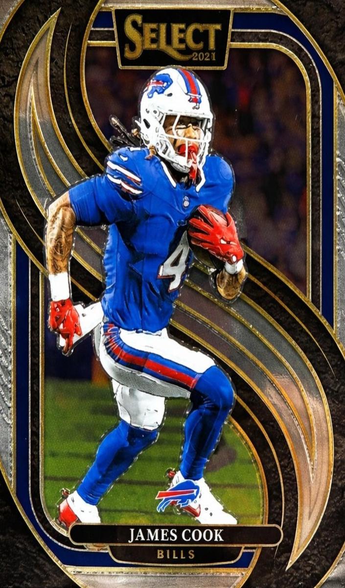 James Cook 2024 Select Football card