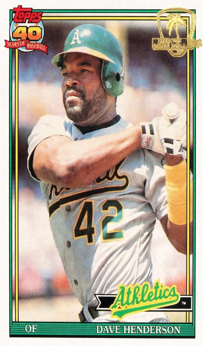 1991 Dave Henderson #144