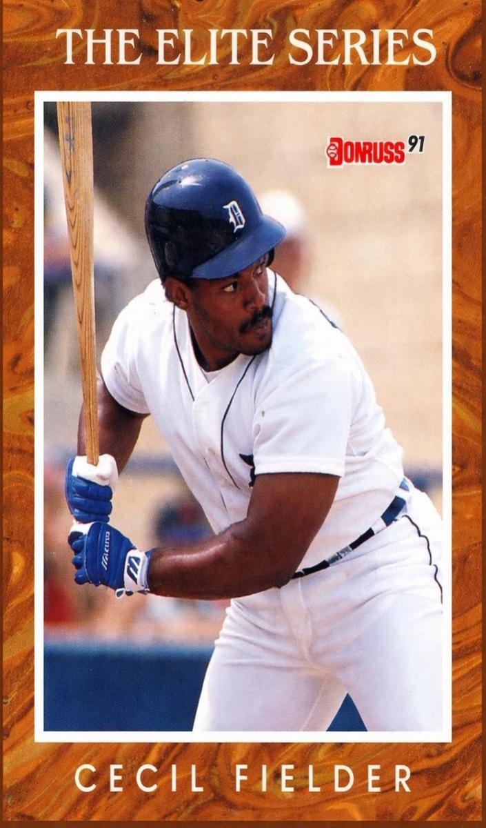 1991 Donruss Elite Cecil Fielder #6 card