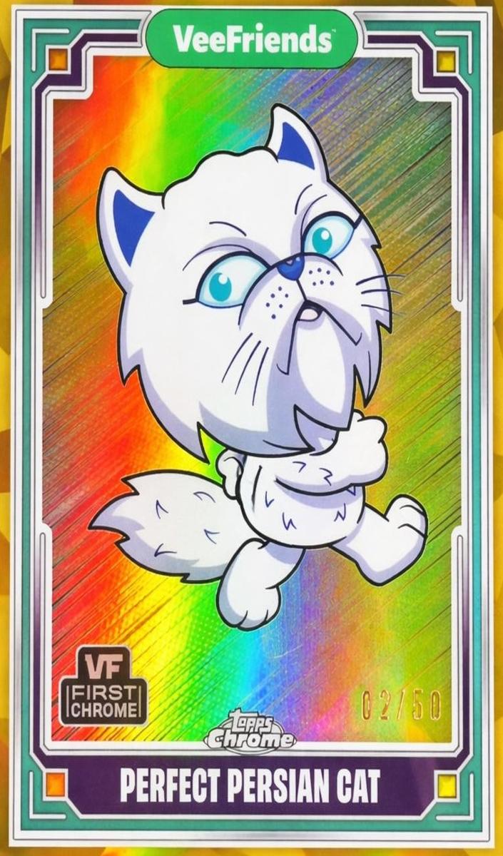 2025 Perfect Persian Cat [Gold Refractor] #13