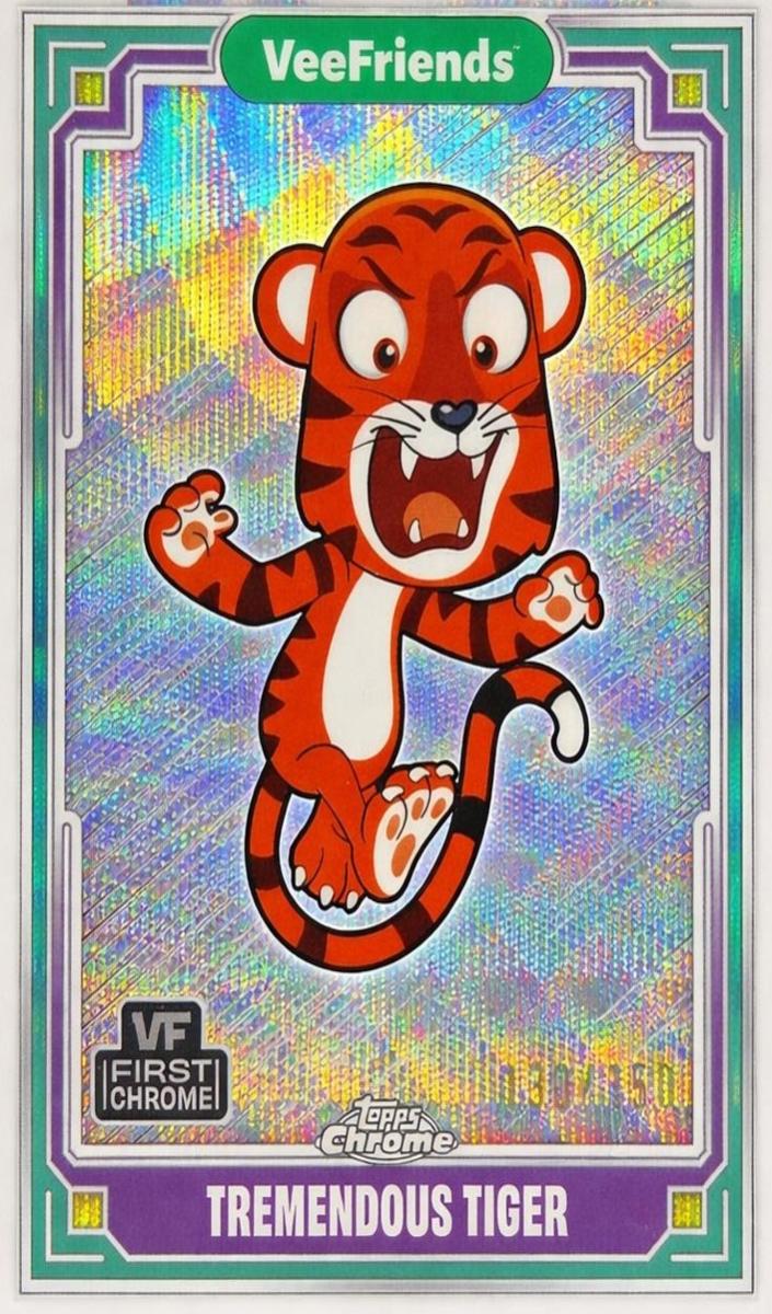 2025 Tremendous Tiger [Wave Refractor] #60